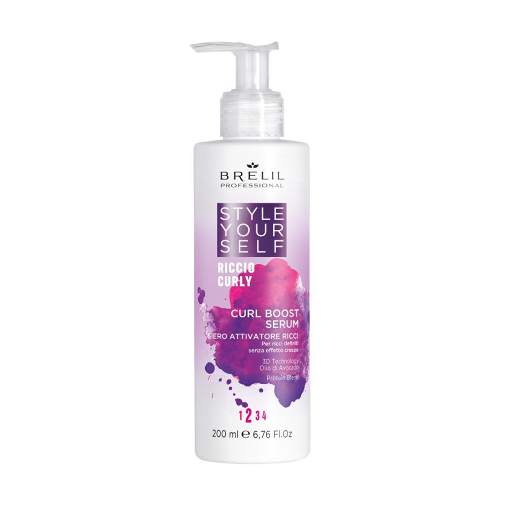 Сироватка Brelil Style Yourself Curly Curl Boost Serum для в'юнкого волосся, 200 мл